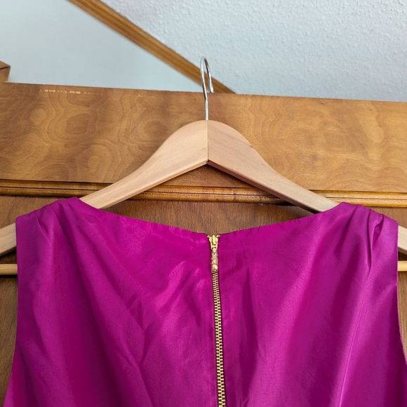 Kate Spade New York Silk Bow Midi Dress | Size 4 - Picture 5 of 6